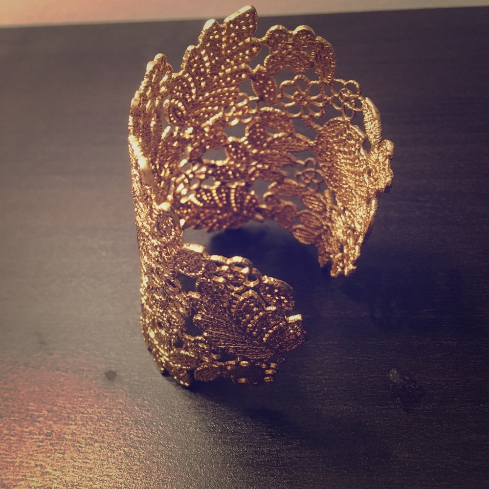 Gold cuff